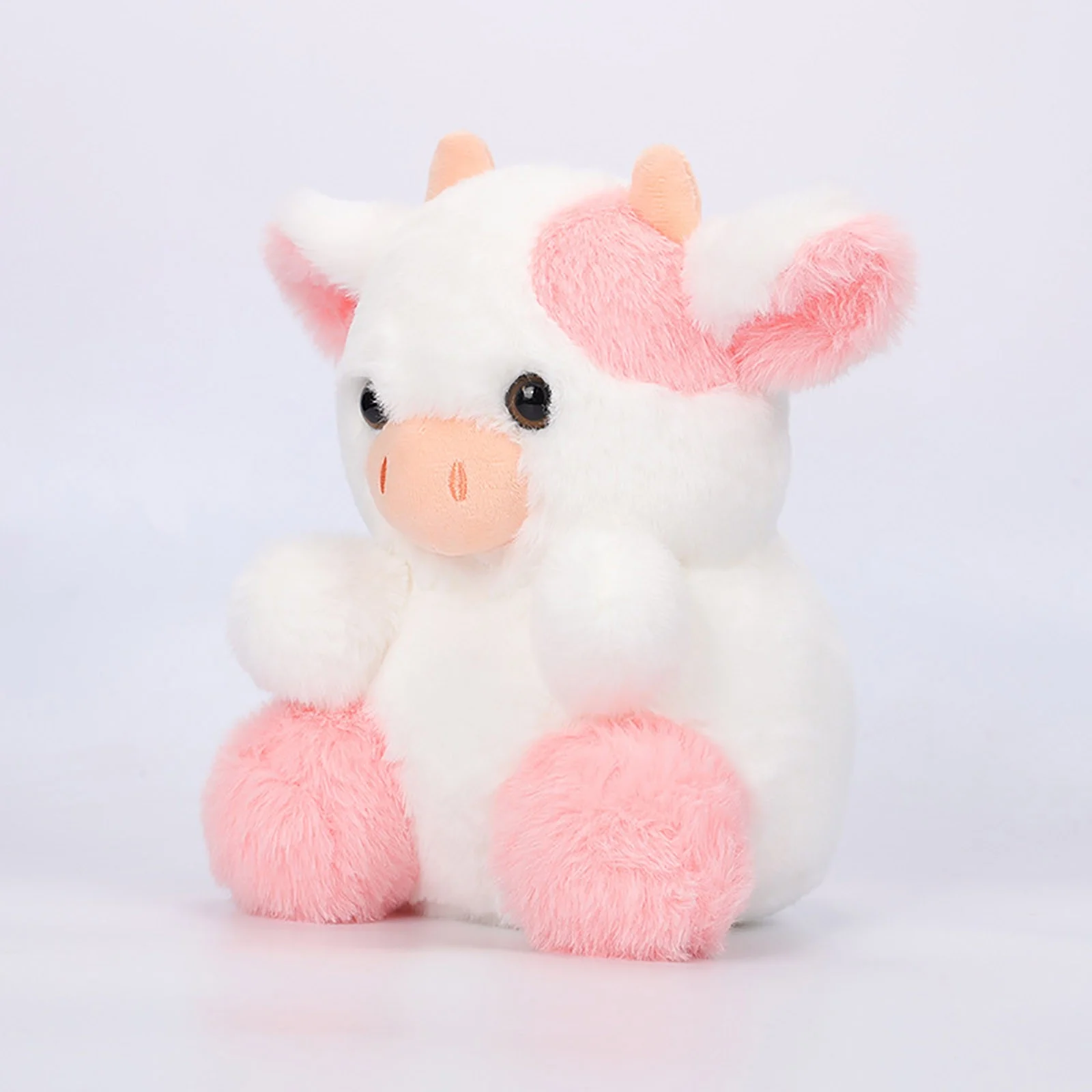 Adorable Plush Cow Toys,Soft Stuffed Animal Dolls Hugging Pillow Toys