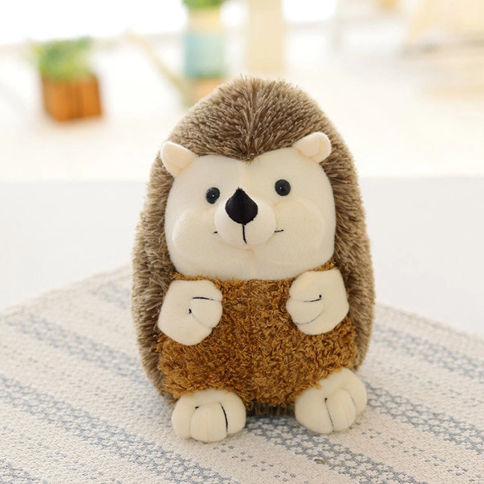 Hedgehog Stuffed Animal Plush Toy,Soft Adorable Chubby Hedgehog Dolls