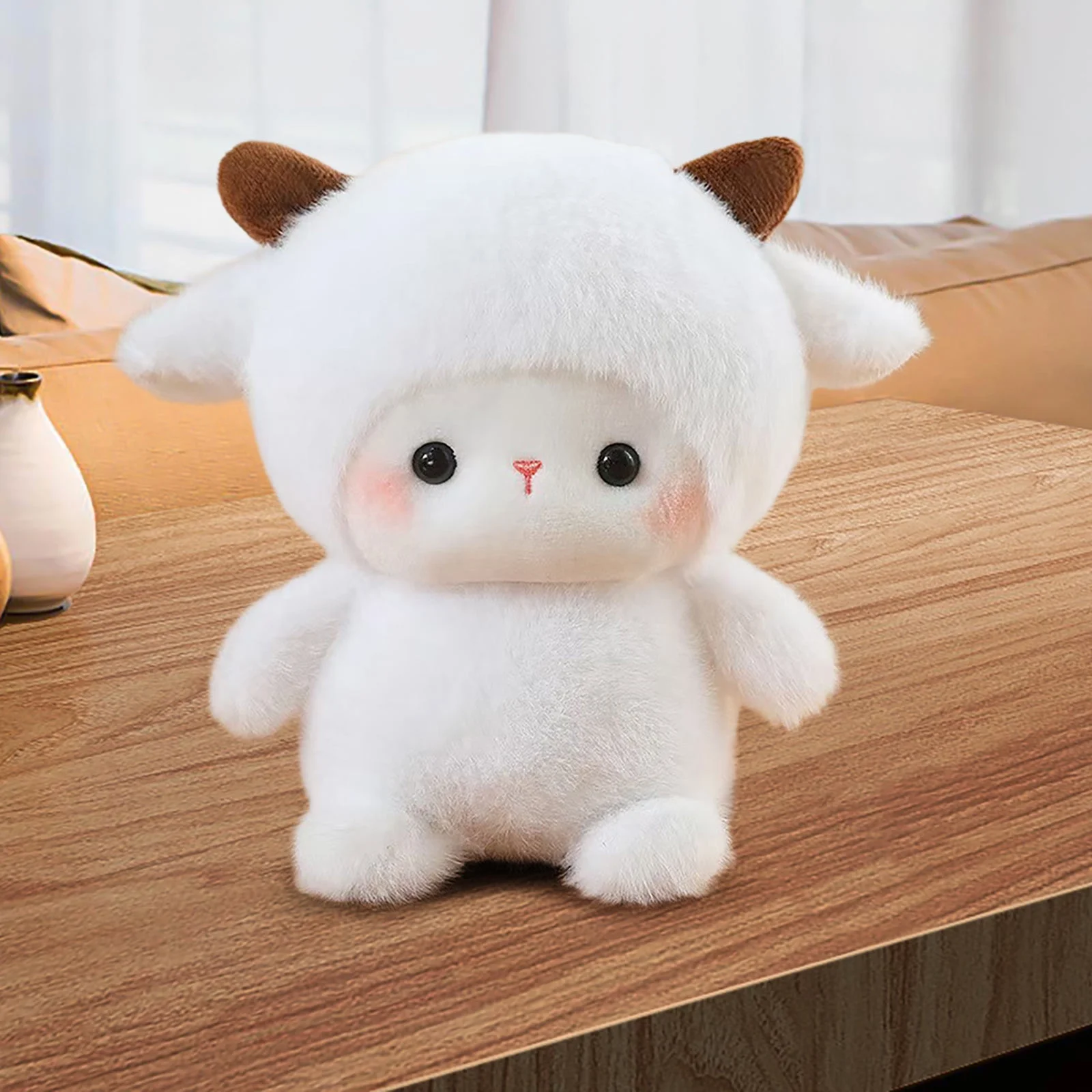 Cute Sheep Stuffed Animal Toys,Adorable Plush Companion Dolls
