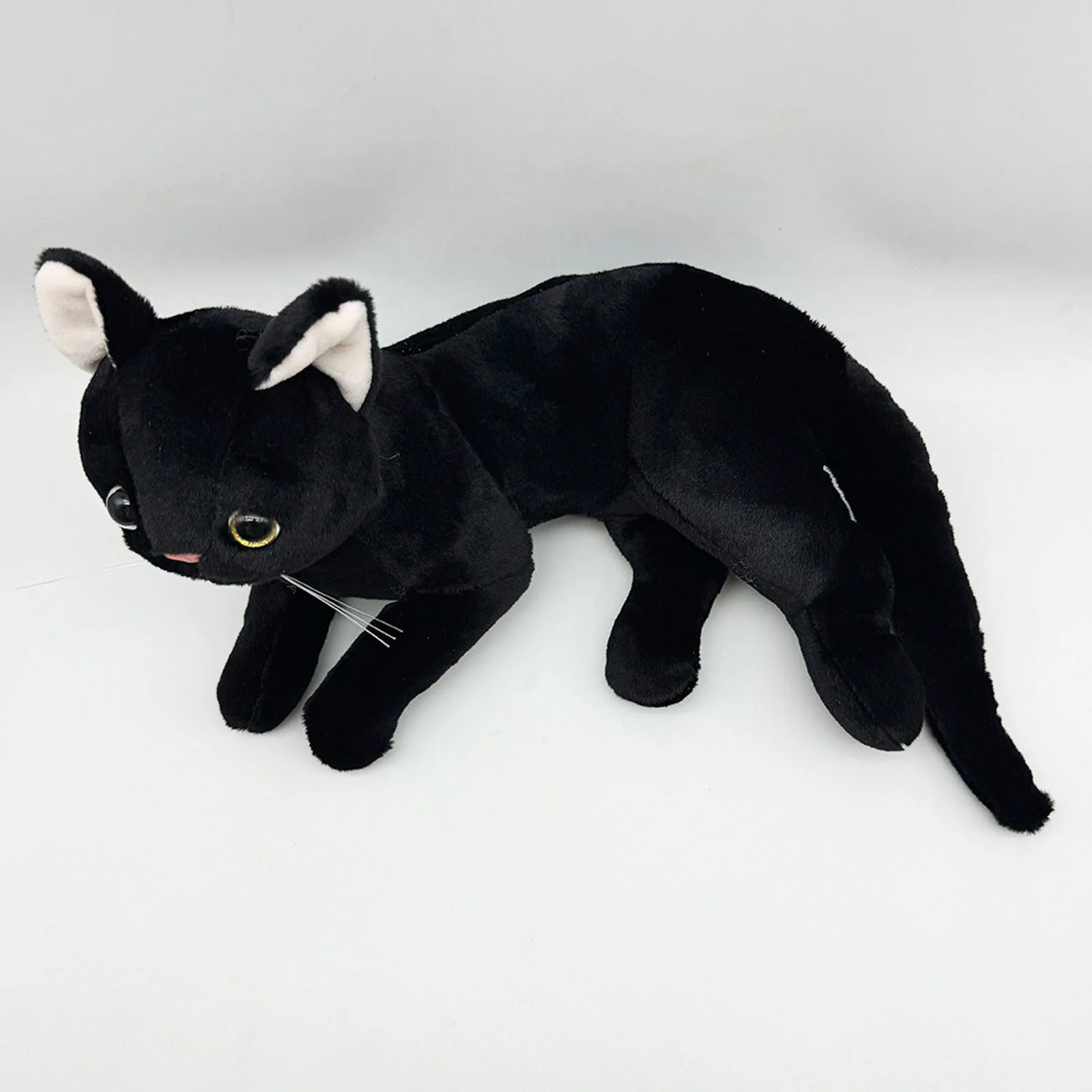 Black Cat Plush Toys,Soft Sensory Stuffed Dolls