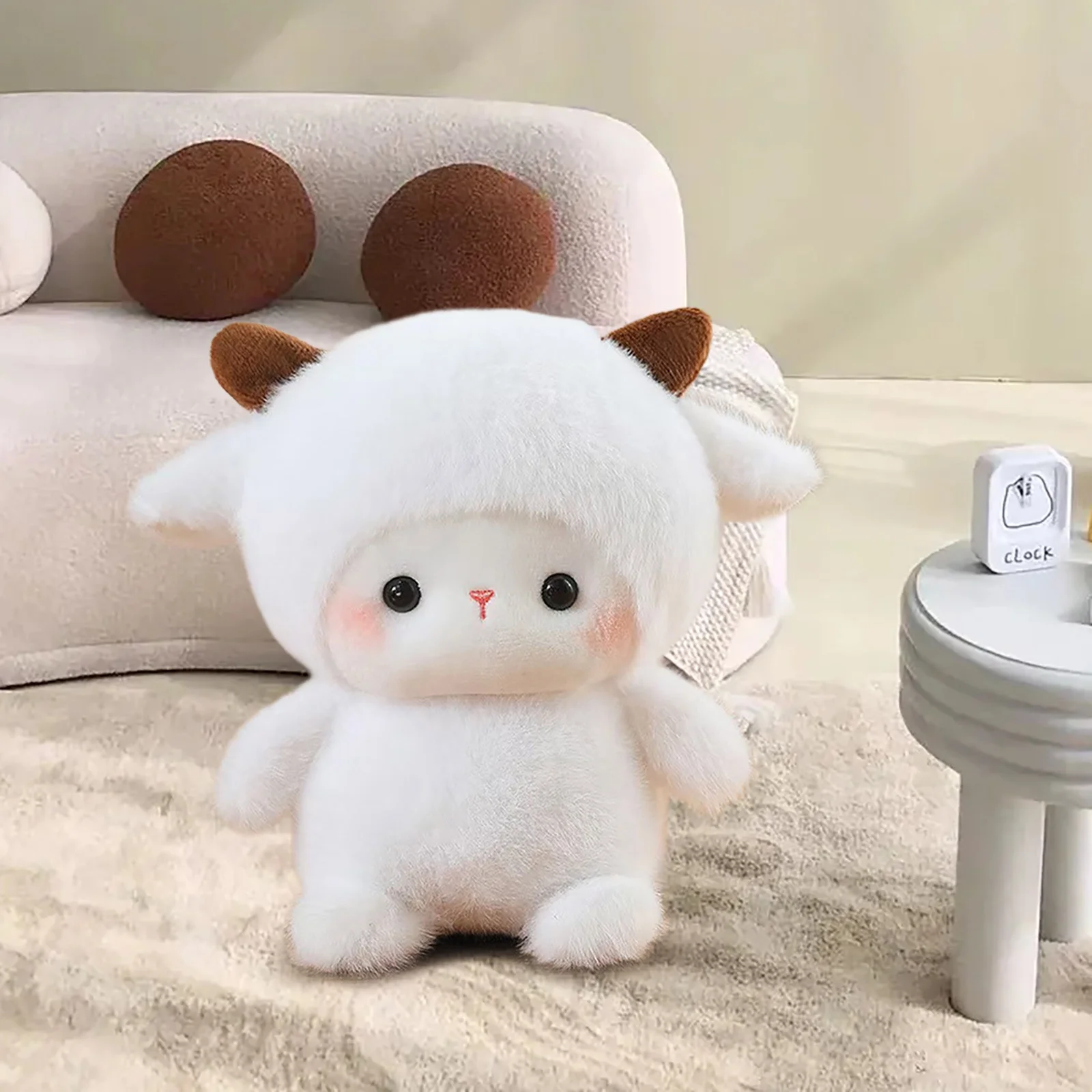 Cute Sheep Stuffed Animal Toys,Adorable Plush Companion Dolls
