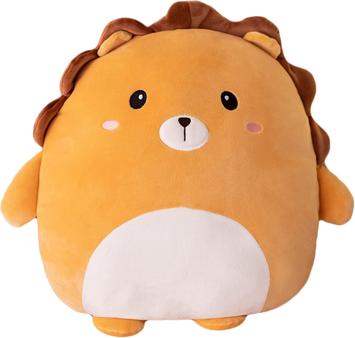 Lion Plush Pillow, 16 inch Stuffed Animal Plush Hugging Pillow