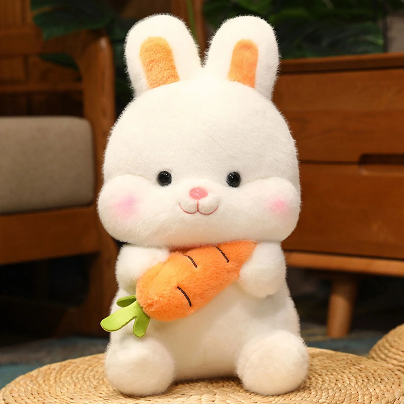 Cute Bunny Plush Toys,Soft Hugging Rabbit Dolls