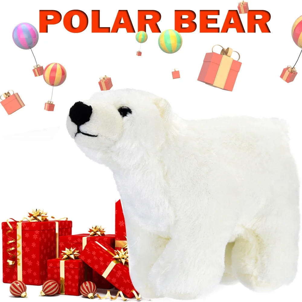 Polar Bear Stuffed Animal Plushie,Polar Bear Plush Toys