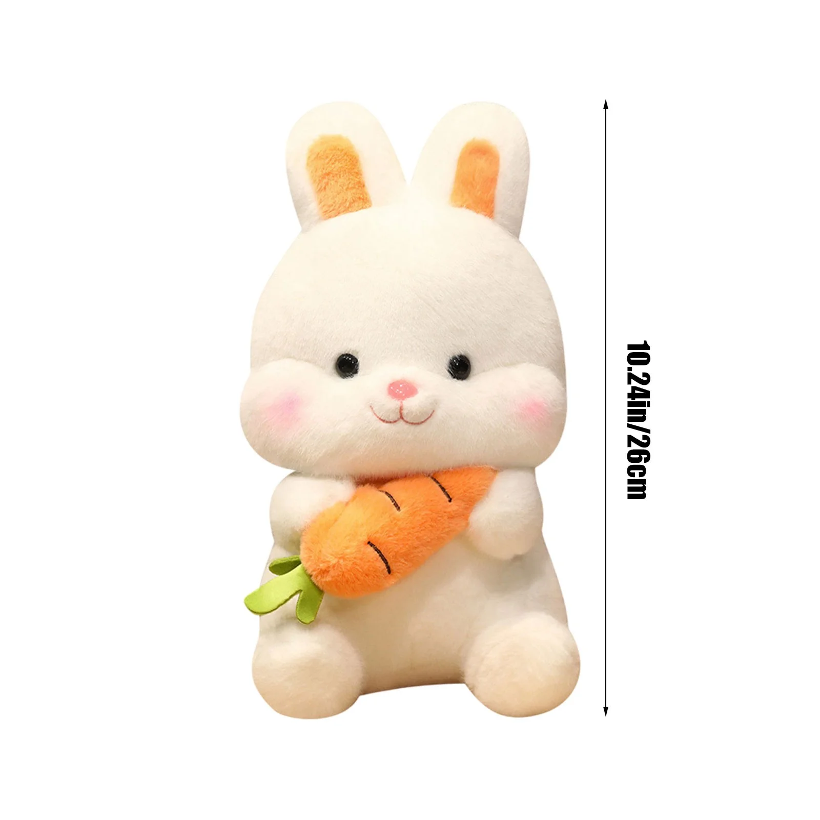 Cute Bunny Plush Toys,Soft Hugging Rabbit Dolls