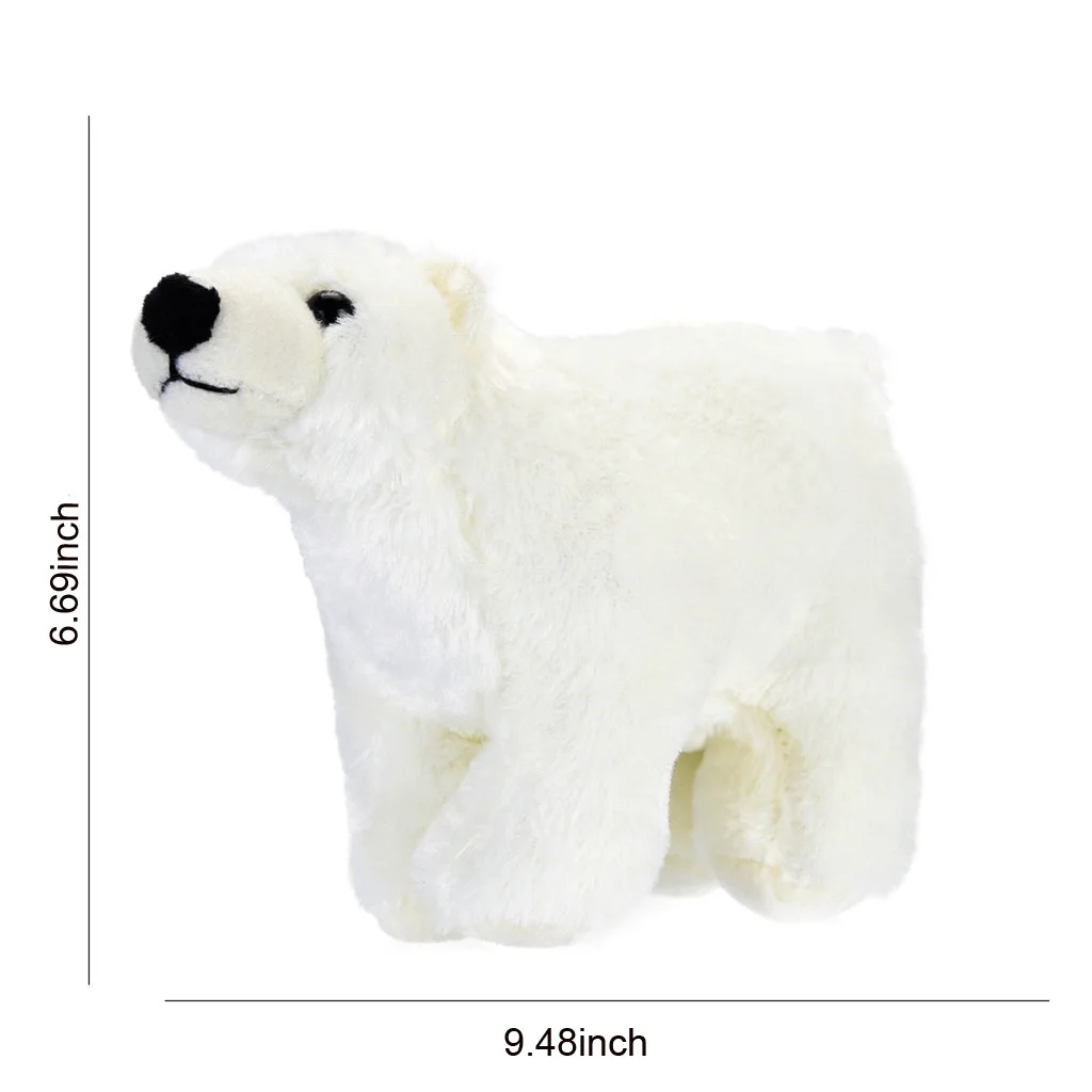 Polar Bear Stuffed Animal Plushie,Polar Bear Plush Toys